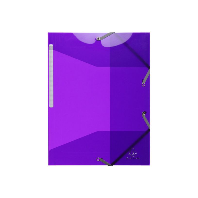 3130630556763-Exacompta Iderama PP - Chemise polypro à rabats - A4 - pour 250 feuilles - violet-P_79440075_2-0