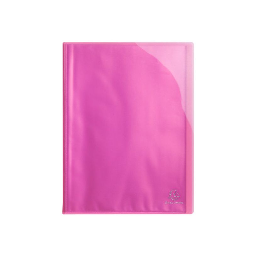 3130630858744-Exacompta Iderama - Porte vues - 80 vues - A4 - rose-P_79440087_1-0