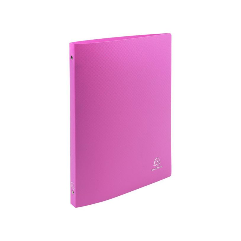 3130636511940-Exacompta Opak - Classeur à anneaux - Dos 20 mm - A4 - pour 100 feuilles - rose-P_79440094_1-0