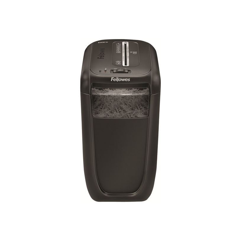 2012349450192-Fellowes 60CS - destructeur de documents coupe croisée - 10 feuilles - Corbeille 22 litres-P_79440424_3-2