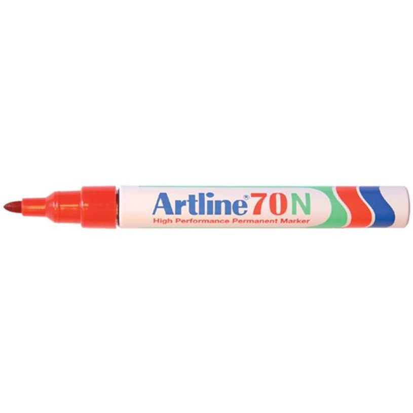 4974052801327-Artline 70N - Marqueur permanent - pointe ogive - rouge-P_79440658_1-0