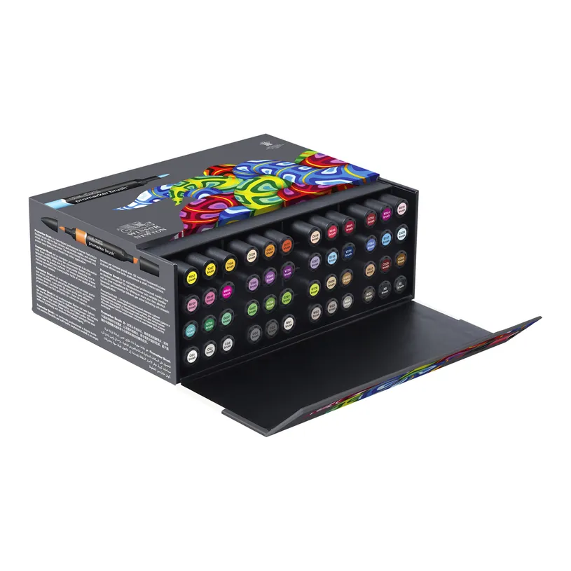 884955063453-ProMarker brush - coffret 48 marqueurs double pointe-P_79440704_3-3