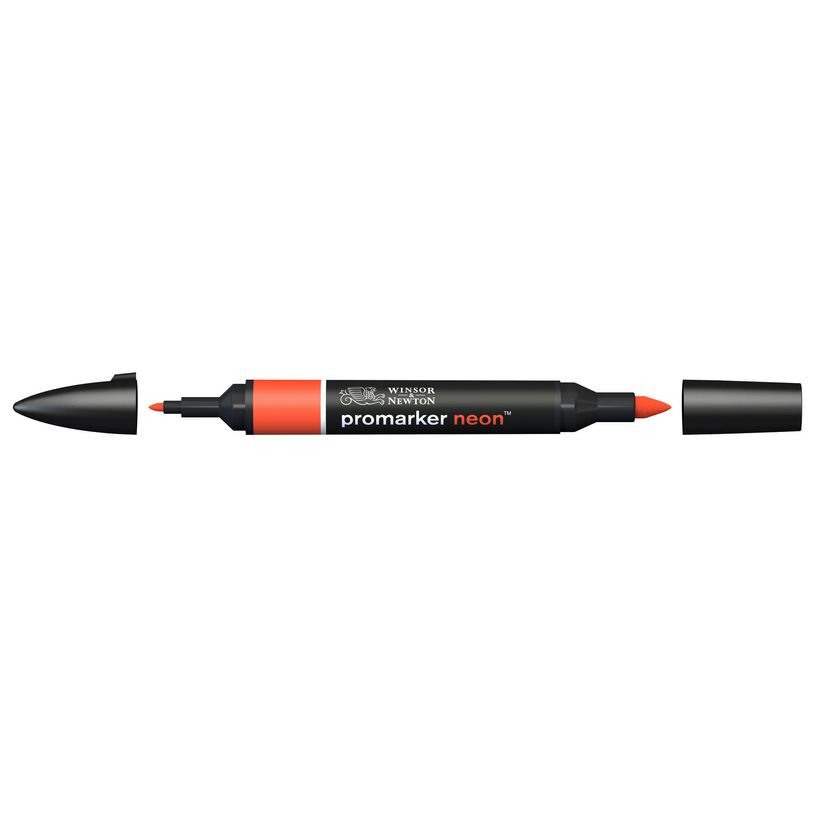 884955069127-ProMarker - Marqueur double pointe - rouge néon incandescent-P_79440724_1-0