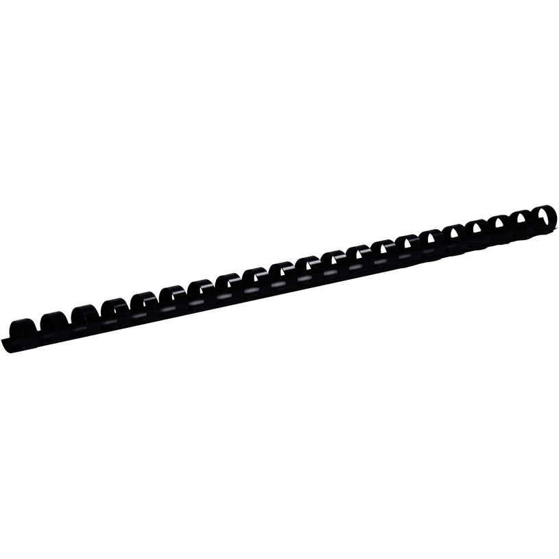 3584770910198-DSB - 25 anneaux de reliure en plastique - 16 mm - jusqu'à 120 feuilles - noir-P_79440835_1-0