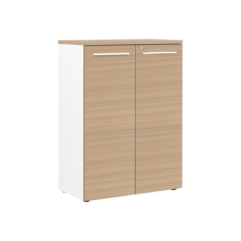 3483600849069-Rangement mi-hauteur YES ! - L80 x H109 x P42 - 2 portes - Façade et dessus chêne-P_79440893_1-0