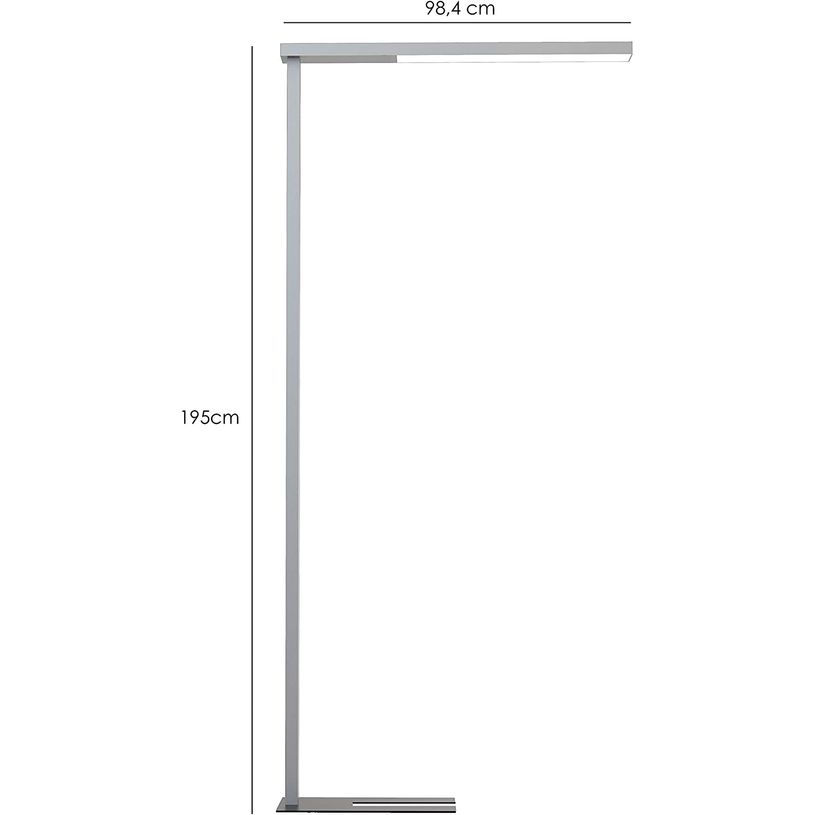 3595560029587-Lampadaire Led Ergonomique -  Eclairage directe et indirect-P_79441163_7-5