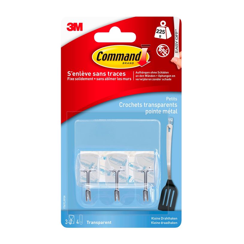 4046719466702-Command -  Pack de 3 crochets et 4 languettes pointe métal - transparent-P_79441172_3-0