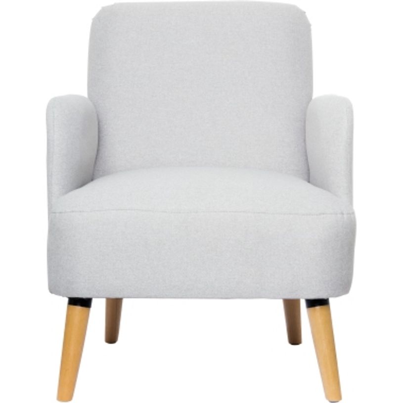 3660141230369-Fauteuil d'accueil BROOKS avec accoudoirs - pieds en hêtre massif - gris clair-P_79441212_1-0