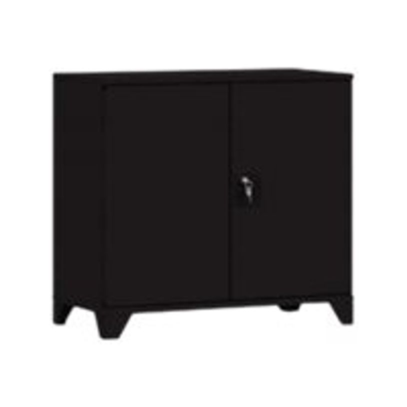3219099259733-Armoire démontable à portes battantes avec pieds - 80x80 cm - rouge nacré-P_79441480_1-0
