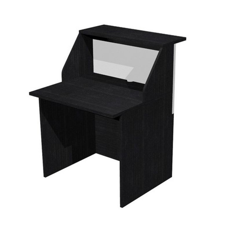 2012349514405-Banque d'accueil module haut MUSA - L80 cm - Frêne noir/blanc-P_79441860_1-0