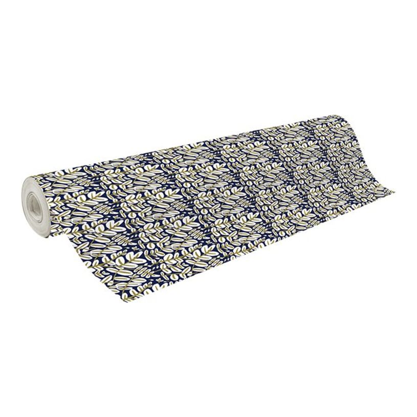 3329682019986-Clairefontaine Excellia - Papier cadeau - 70 cm x 50 m - 80 g/m² - motif feuillages-P_79441971_2-1