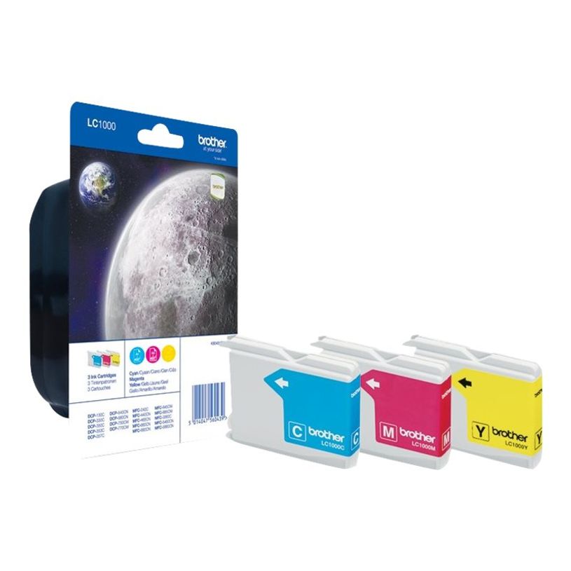 5014047560439-Brother LC1000 - pack de 3 - cyan, magenta, jaune - cartouche d'encre originale-P_79441974_2-1