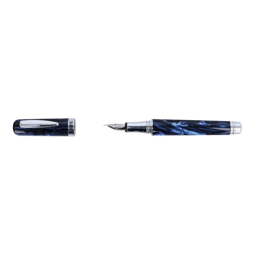 4014421440068-Online Bohemian Art - Stylo plume bleu - pointe moyenne-P_79442016_1-0