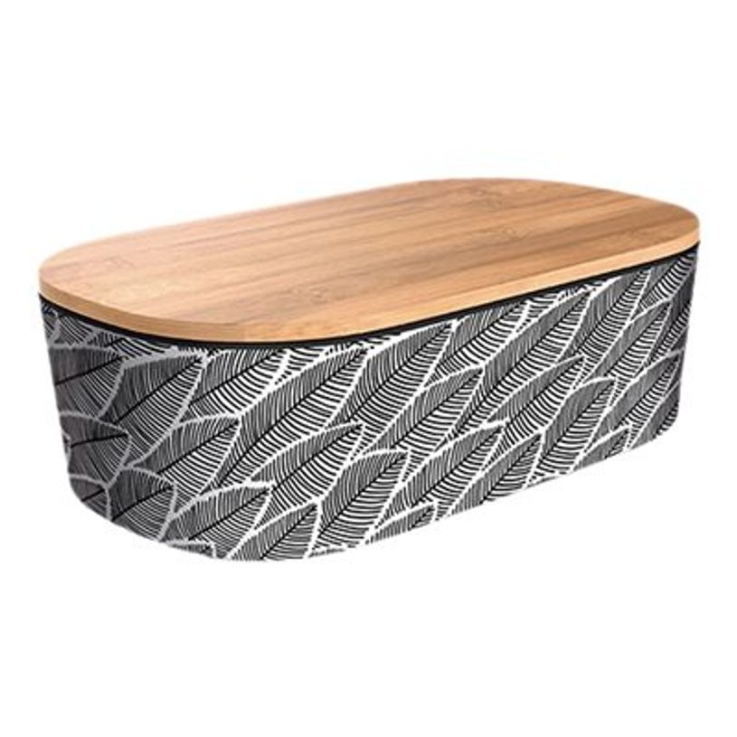 4260375685820-Kiub Bambou Chic - Lunch Box Bambou - Black leaves-P_79442314_1-0