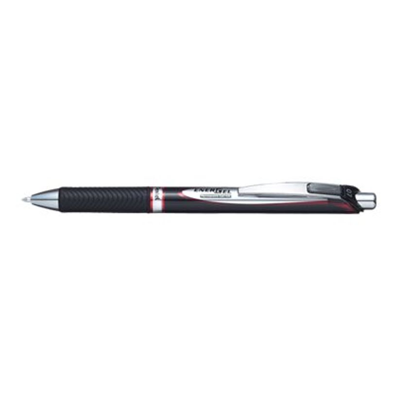 0884851019851-Pentel Energel - Roller rétractable - 0.7 mm - rouge-P_79442664_1-0