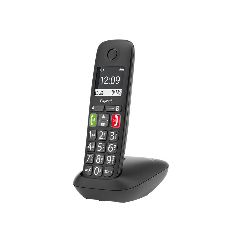 4250366856124-Gigaset E290 Duo - téléphone sans fil à grosse touche + combiné supplémentaire - blanc-P_79442771_4-3