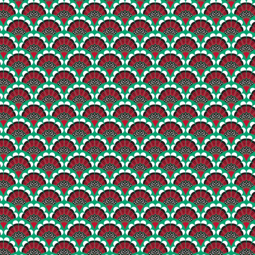 3663619068464-Clairefontaine Alliance - Papier cadeau - 70 cm x 25 m - 60 g/m² - motif plumes de Noël-P_79442777_2-1