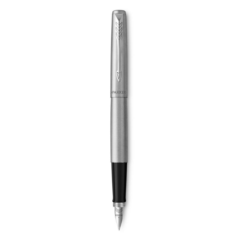 3026980932589-Parket Jotter - Coffret stylo plume + stylo à bille chromé - pointe moyenne-P_79442785_2-1