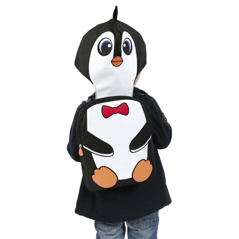 3135253682301-DooDoo Bag Pingouin - Sac à dos capuche - 1 compartiment - Viquel-P_79442819_3-2