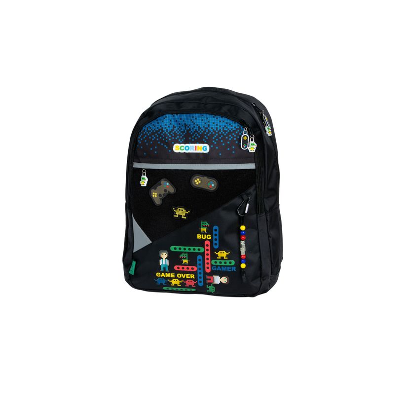3661507021256-KIP Gamer - Sac à dos 2 compartiments - Kid'abord-P_79442924_1-0