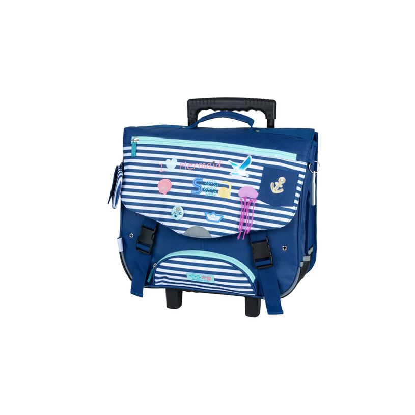 3661507024219-KIP Ice Cream - Cartable à roulettes 41 cm - 2 compartiments - Kid'Abord-P_79442931_1-0