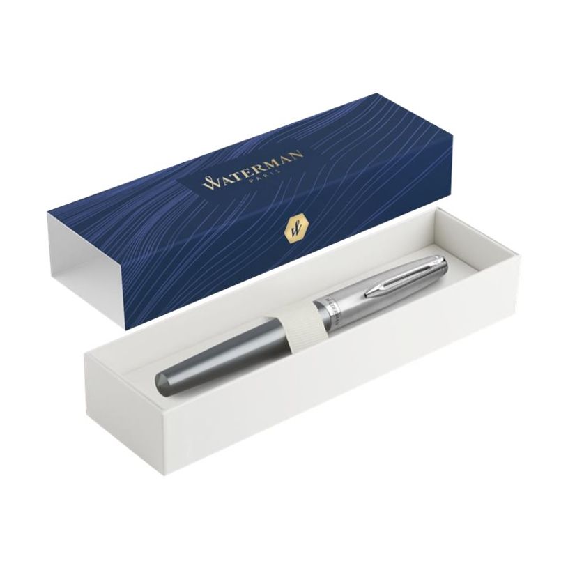 3026981030406-Waterman Deluxe - Stylo plume gris - pointe fine-P_79443307_6-5