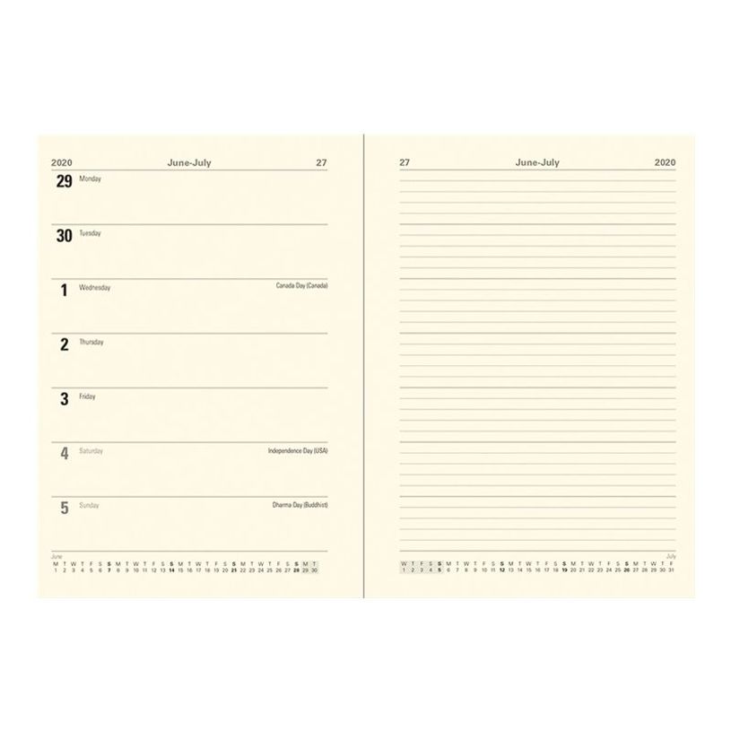 5059145380367-Agenda de poche Letts Edge - 1 semaine sur 2 pages - disponible dans différentes couleurs-P_79443791_1-1