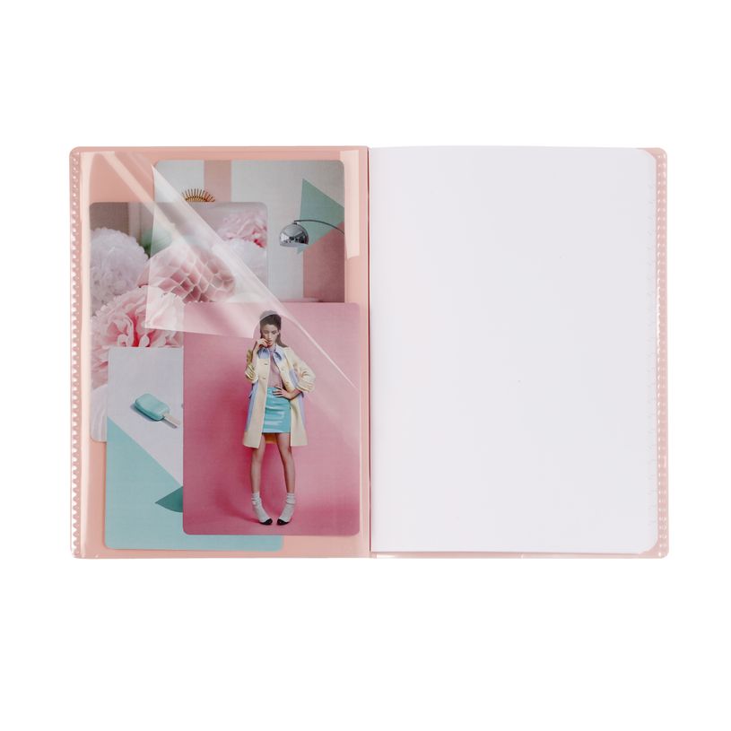 3037929814811-Clairefontaine Koverbook Blush - Cahier polypro 24 x 32 cm - 96 pages - grands carreaux (Seyes) - disponible dans -P_79443882_7-6
