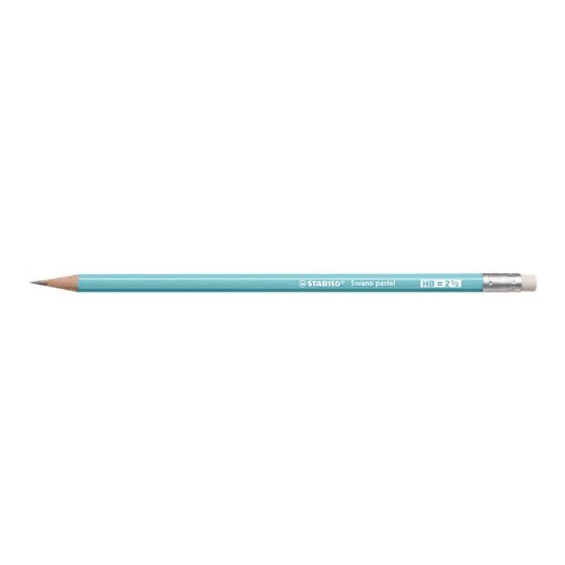 4006381553636-STABILO - Crayon à papier - HB - bleu pastel - embout gomme-P_79443926_1-0