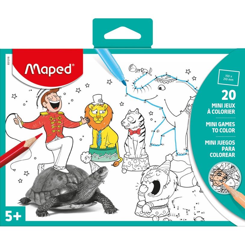 3154148312161-Maped - Carnet de 20 mini jeux à colorier-P_79444290_1-0