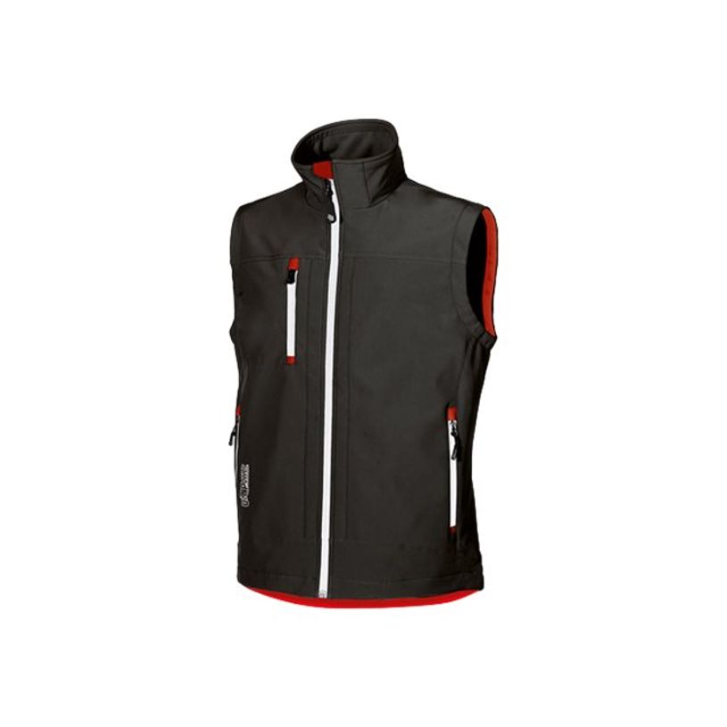 8033546160053-Gilet sans manche coupe-vent noir - Taille 2XL - Climb U-Power-P_79444381_1-0