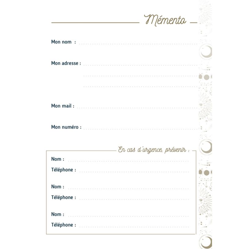 3592930015751-Agenda Astral bleu nuit - 1 jour par page - 12 x 17 cm - Bouchut-P_79444747_6-3