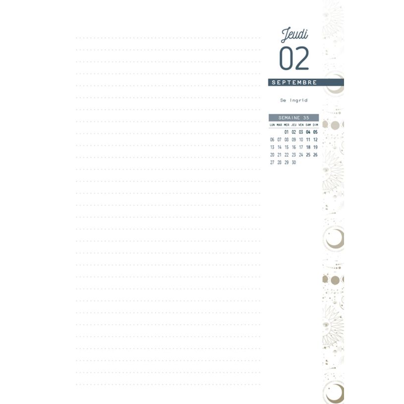 3592930015751-Agenda Astral bleu nuit - 1 jour par page - 12 x 17 cm - Bouchut-P_79444747_8-5