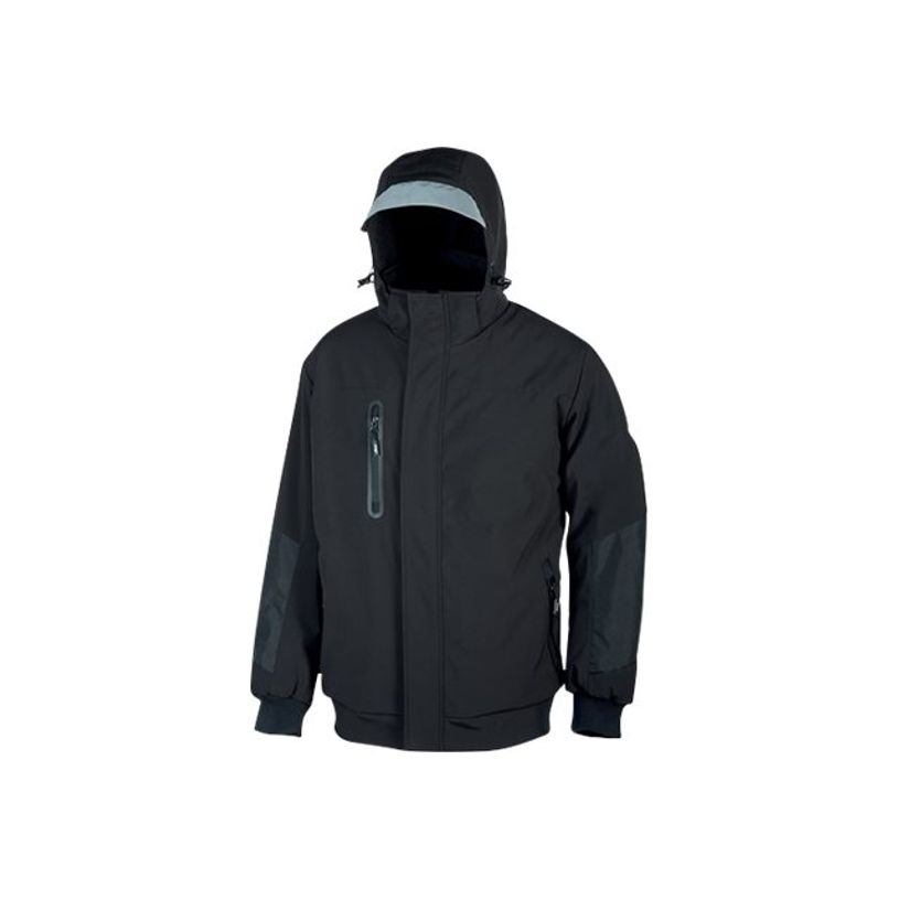 8033546379677-Veste coupe-vent noir - capuche avec visière - Taille L - Blaze U-Power-P_79444835_1-0
