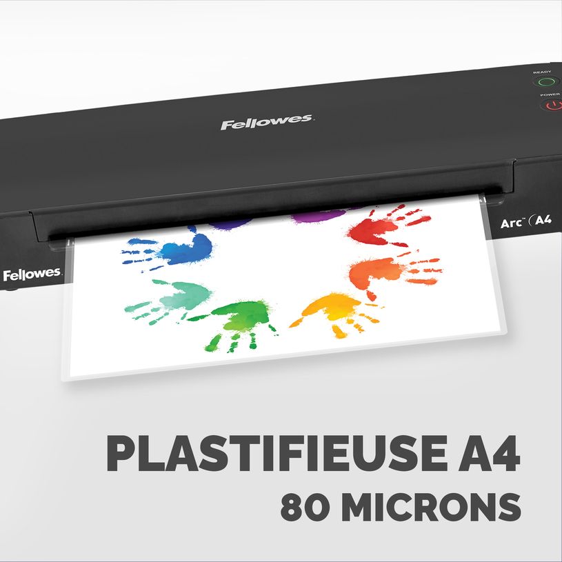 0043859752867-Fellowes Arc A4 - Plastifieuse A4 - jusqu'à 80 microns - anti-bourrage-P_79445046_3-2