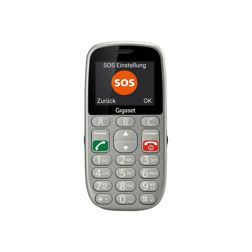 4250366858838-Gigaset GL390 - argent titane - 32 Mo - GSM - téléphone mobile-P_79445180_2-0