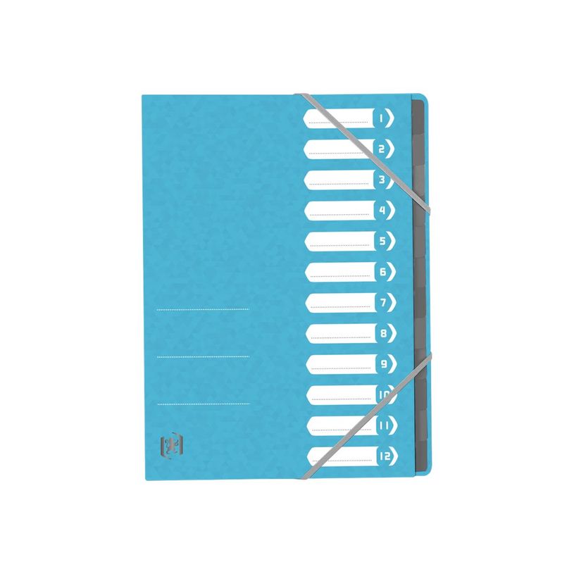 3045050434600-Oxford Top File+ - Trieur 12 positions - disponible dans différentes couleurs pastels-P_79445293_1-0