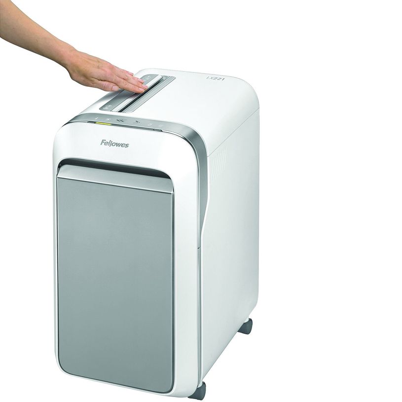 0043859751563-Fellowes Powershred LX221 - destructeur de documents coupe croisée microparticules - 20 feuilles-P_79445444_11-7
