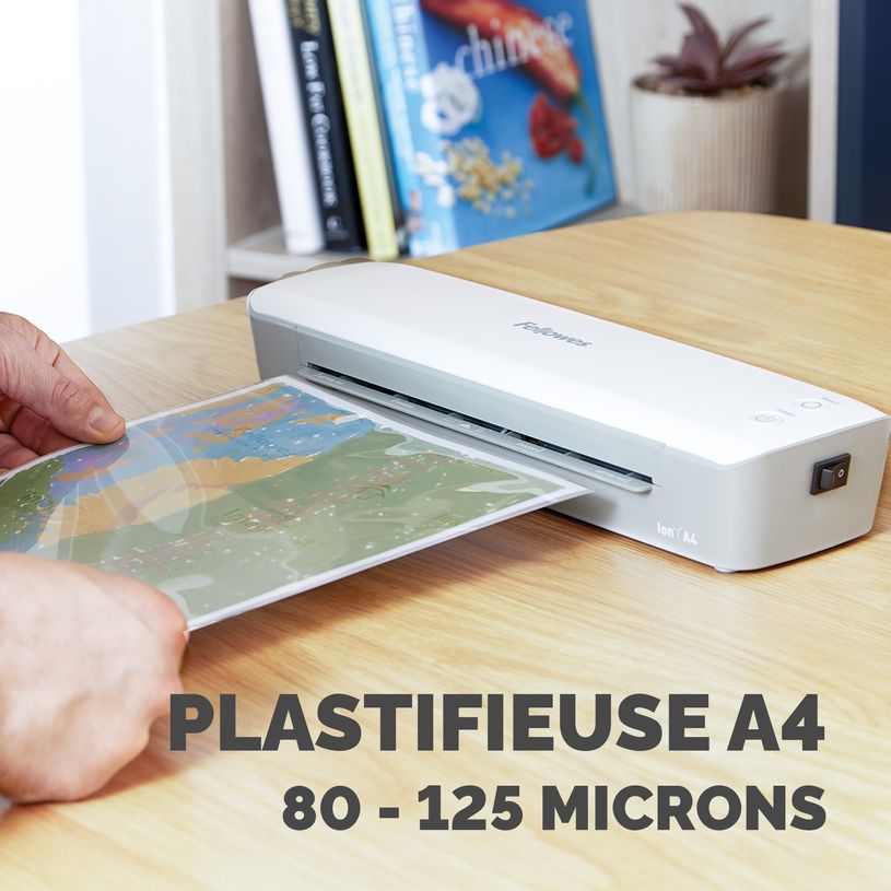 0043859752829-Fellowes Ion - Plastifieuse A4 - de 80 à 125 microns - anti-bourrage-P_79445445_5-4