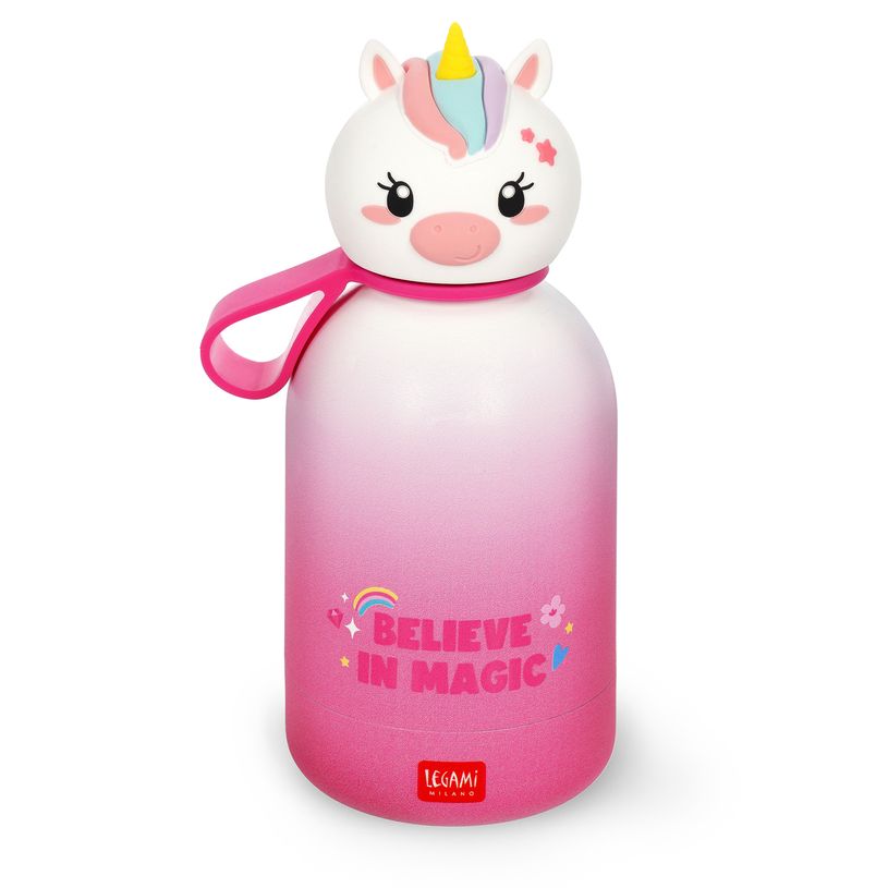 8052694028091-Legami – Gourde isotherme pour enfant – Modèle Unicorn--0
