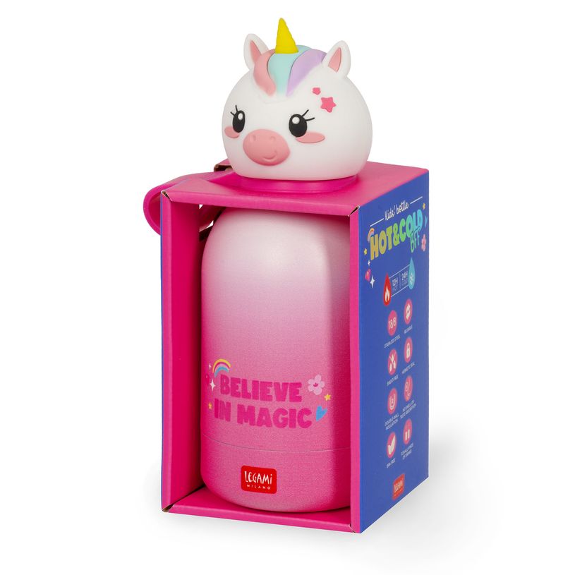 8052694028091-Legami – Gourde isotherme pour enfant – Modèle Unicorn--4