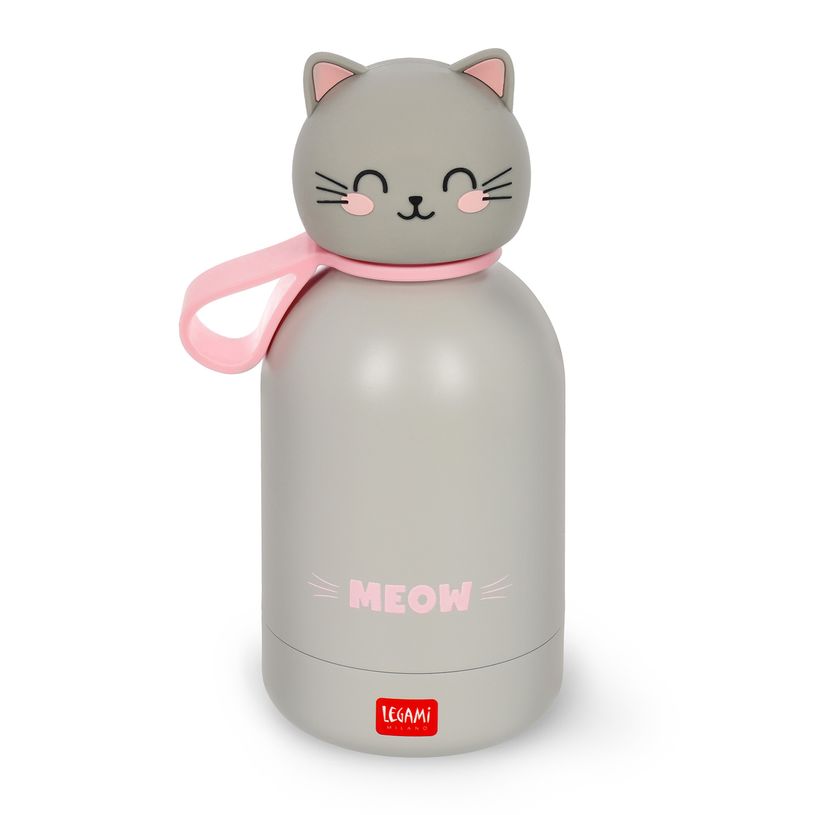 8052694028114-Legami – Gourde isotherme pour enfant – Modèle Kitty--0