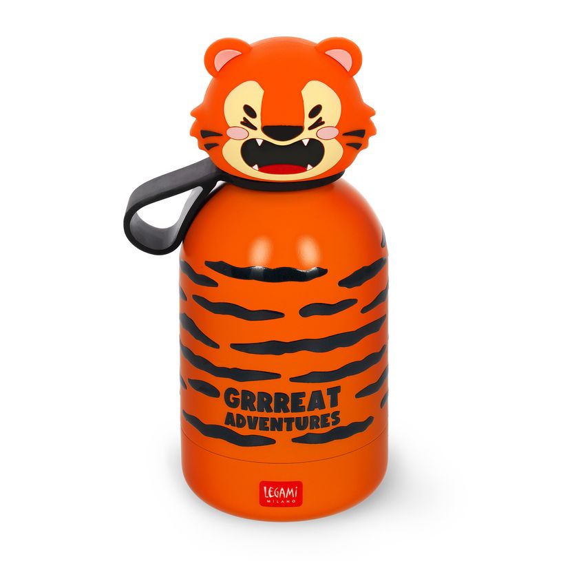8052694028121-Legami – Gourde isotherme pour enfant – Modèle Tiger--0