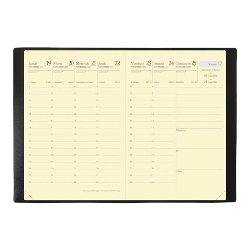 3371010192106-Agenda de poche Impala Randonnée Prestige - 1 semaine sur 2 pages - 9 x 12,5 cm - disponible dans diffé-P_922040_1-2