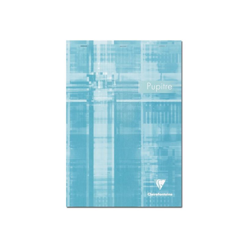 3329680615500-Clairefontaine - Bloc notes Pupitre livre de lecture - A4 - 160 pages - réglé avec marge-P_999991621_5-4