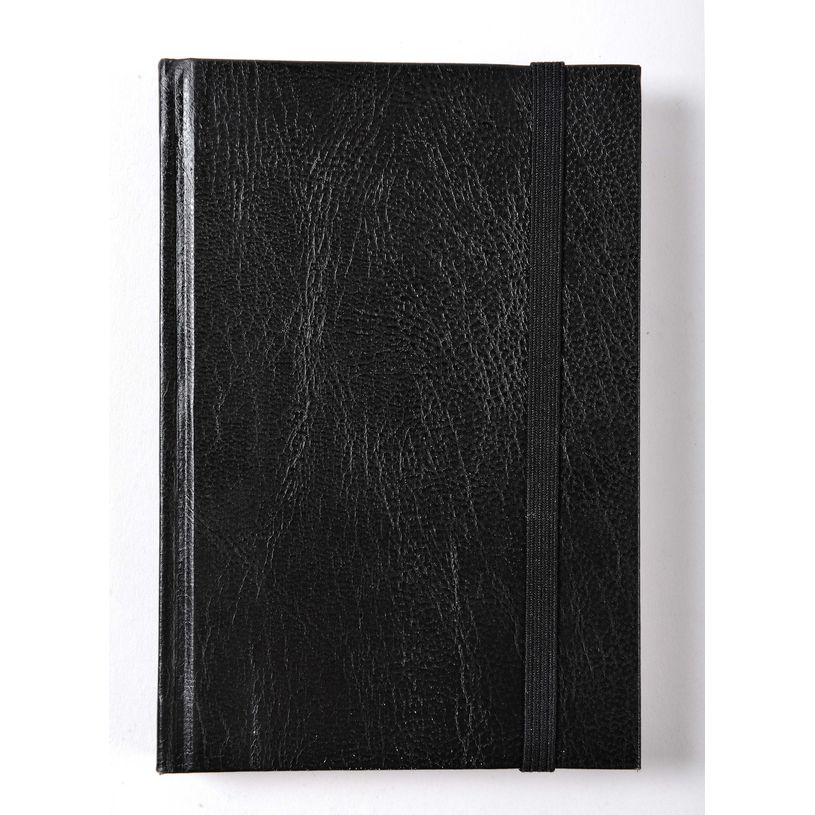 3371010132812-Agenda de poche à élastique Maor Baladek - 1 jour par page - 8,5 x 13 cm - noir - Quo Va-P_999991705_3-0