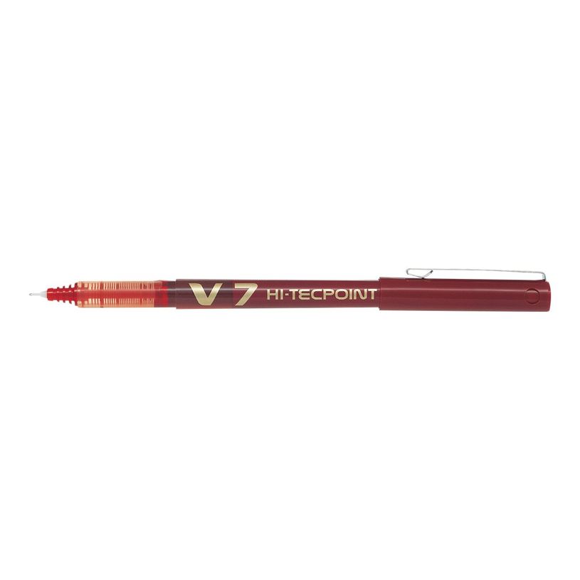 4902505040221-Pilot Hi-Tecpoint V7 - Pack de 12 rollers - 0,7 mm - rouge-P_999992136_1-0