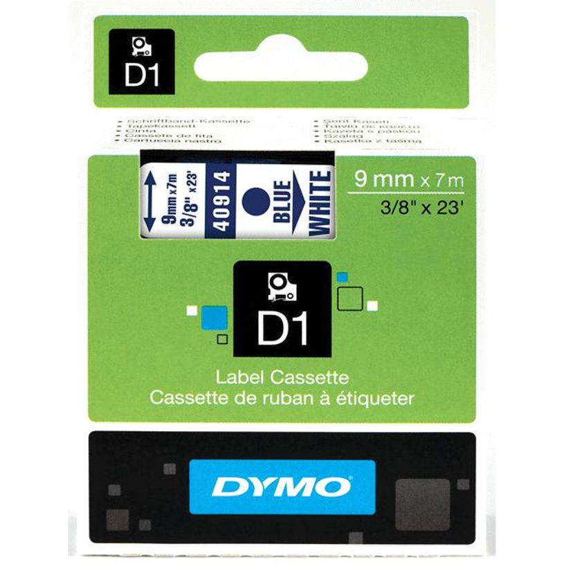 5411313409148-Dymo D1 - Ruban d'étiquettes auto-adhésives - 1 rouleau (9 mm x 7 m) - fond blanc écrit-P_999992953_4-0