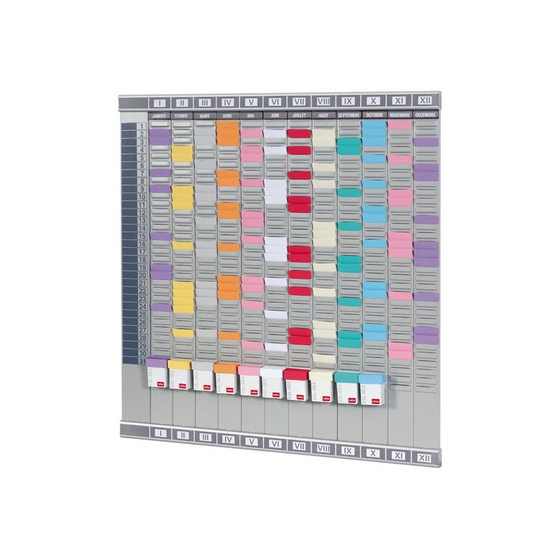 0009999929644-Nobo - Planning à fiches T - 64,5 x 66 cm-P_999992964_4-0