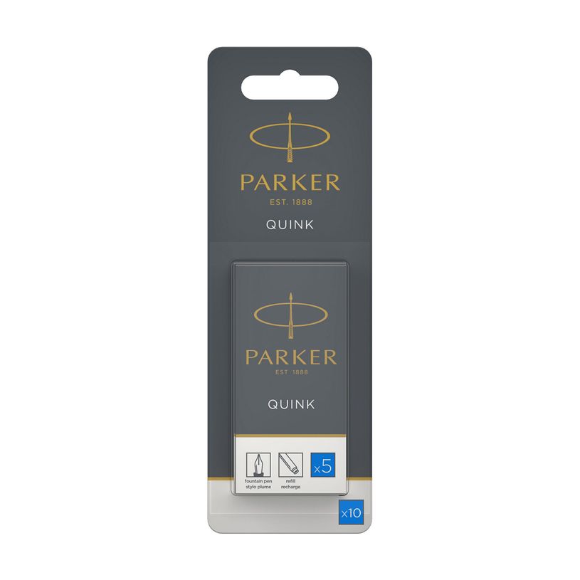 3501179502076-Parker - 10 cartouches d'encre pour stylo plume - bleu-P_99999465_2-0